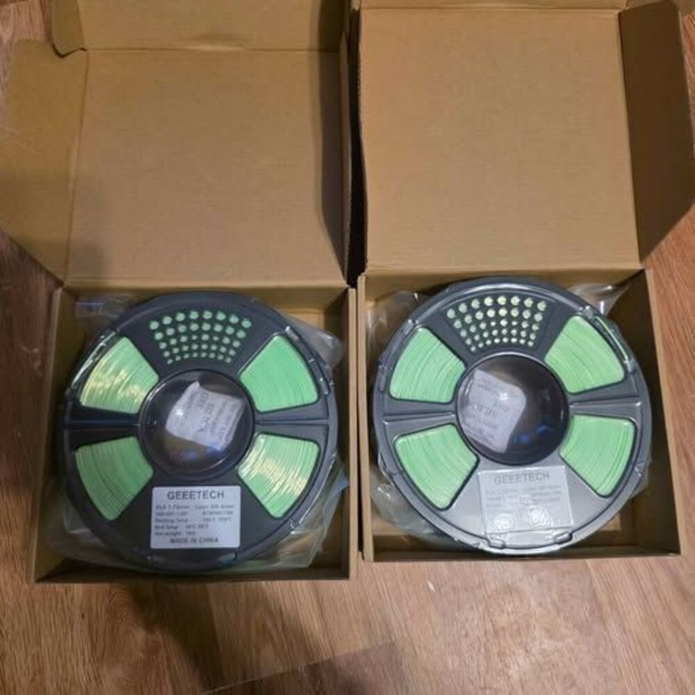 Geeetech pla silk green
